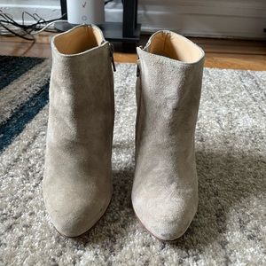 Christian Louboutin Taupe Booties